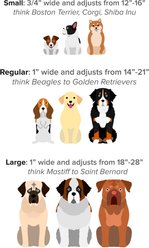 Stunt Puppy Go Dog Glo Dry Standard Dog Collar, Yellow, Large slide 2 of 5