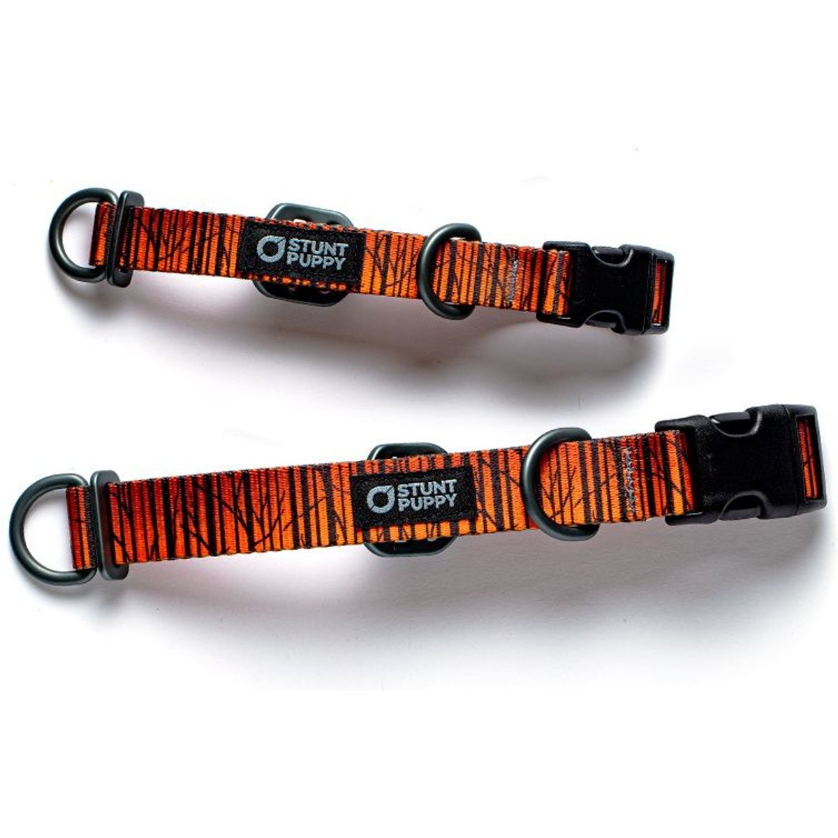 Stunt Puppy Wilderness Standard Dog Collar, Birch Orange, Large