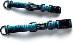Stunt Puppy Wilderness Standard Dog Collar, Pine Blue, Small