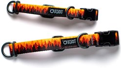 Stunt Puppy Wilderness Standard Dog Collar, Pine Orange, Large