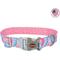 Show in main carousel: Sublime Adjustable Dog Collar, Pink Tie Dye with Pink Arrows, Large: 18-26-in, 1 1/2-in wide slide 1 of 8