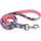 Show in main carousel: Sublime Dog Leash, Pink & Orange Flowers on Navy slide 1 of 7
