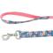 Show in main carousel: Sublime Dog Leash, Pink & Orange Flowers on Navy slide 3 of 7