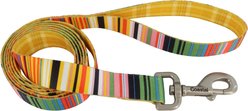 Sublime Dog Leash, Sublime Stripe with Gold Plaid