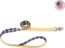 Sublime Dog Leash, Yellow Chevron Aztec slide 1 of 6