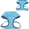 Show in main carousel: Sublime Reversible Dog Harness, Blue Waves with Blue Checkers, XX-Small: 14-16-in chest slide 1 of 8