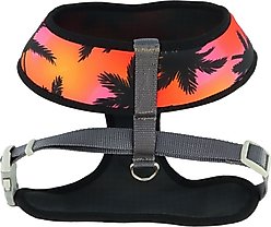 Sublime Reversible Dog Harness, Sunset Palms with Black Grid, Medium: 20-29-in chest slide 2 of 8