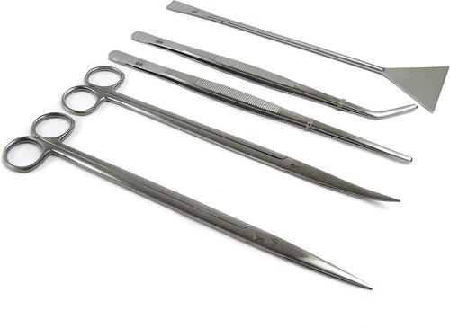 Show full view: SubstrateSource Stainless Steel Aquarium Aquascaping Kit, 11-in slide 2 of 8