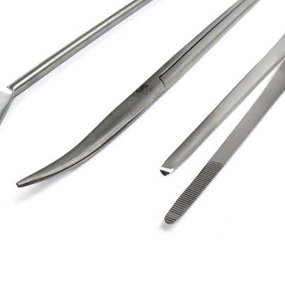 Show full view: SubstrateSource Stainless Steel Aquarium Aquascaping Kit, 11-in slide 4 of 8