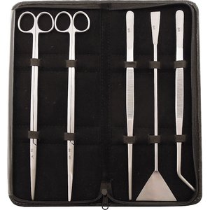 SubstrateSource Stainless Steel Aquarium Aquascaping Kit, 12-in