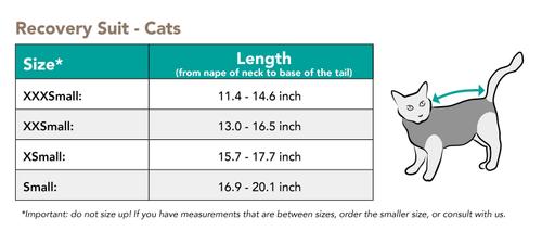 Show full view: Suitical Recovery Suit for Cats, Black Camo, X-Small slide 5 of 8