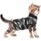 Show in main carousel: Suitical Recovery Suit for Cats, Black Camo, XX-Small slide 1 of 8