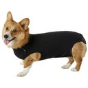 Suitical Recovery Suit for Dogs, Black, Small +