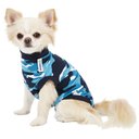 Suitical Recovery Suit for Dogs, Blue Camo, XX-Small