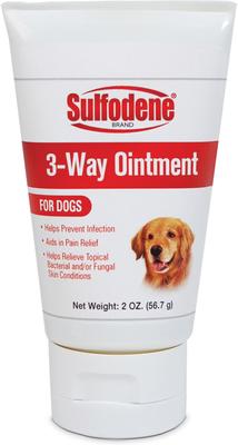 Show full view: Sulfodene 3-Way Ointment for Dogs, 2-fl oz & Adams Flea & Tick Home Spray, 24-fl oz bottle slide 2 of 9