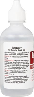Show full view: Sulfodene Ear Cleaner Antiseptic for Dogs & Cats, 4-oz slide 5 of 9