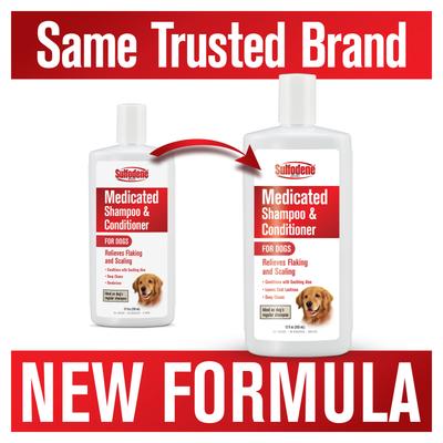 Show full view: Sulfodene Medicated Dog Shampoo & Conditioner, 12-fl oz slide 3 of 12