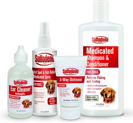 Show full view: Sulfodene Medicated Dog Shampoo & Conditioner, 12-fl oz slide 7 of 12