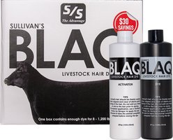 Sullivan Supply BLAQ 8 Head Farm Animal Maintenance Dye Kit