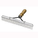 Sullivan Supply Fluffer Wood Handle Farm Animal Comb