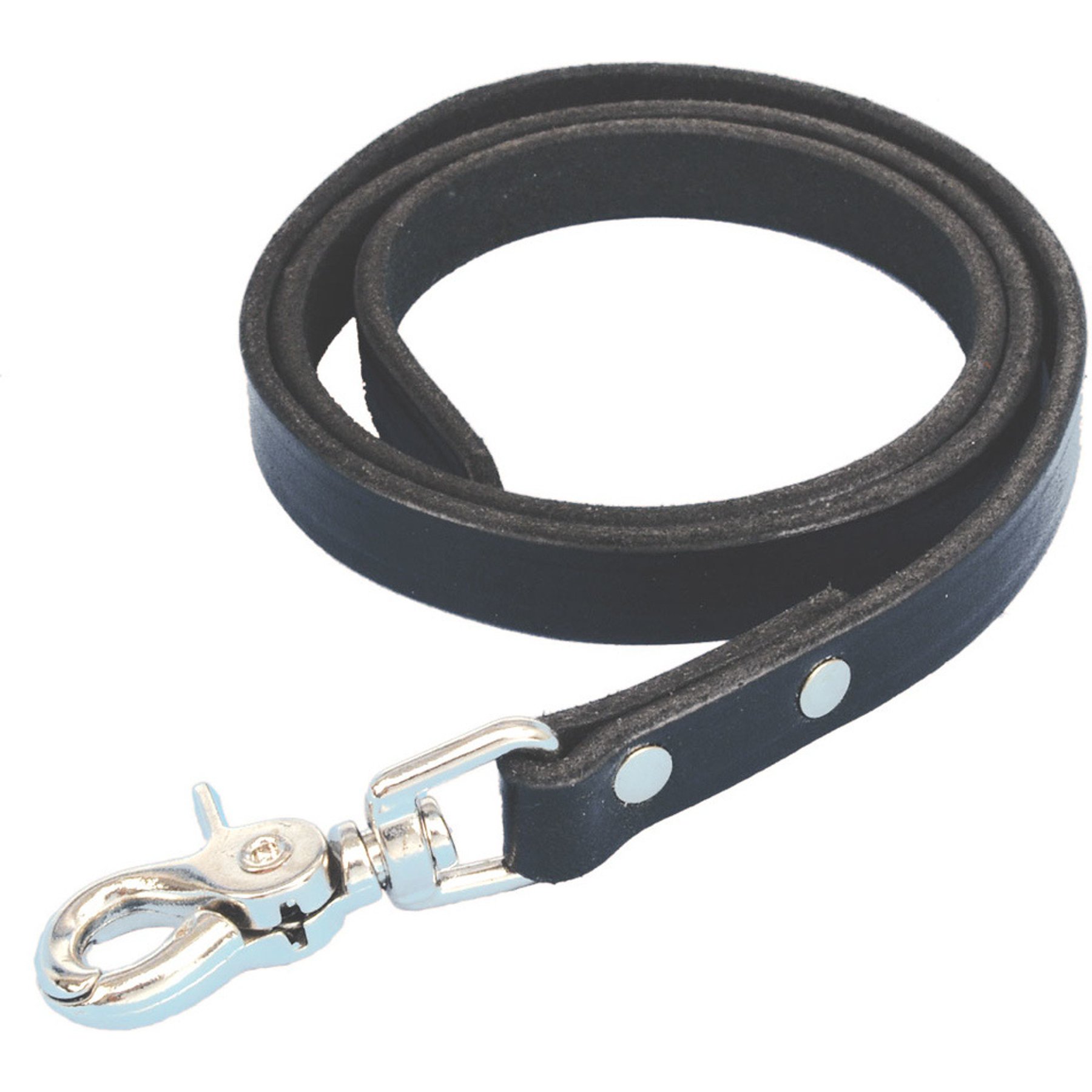 Sullivan Supply Leather Nose Lead Strap, Black