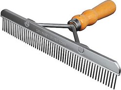 Sullivan Supply Wood Handle Blunt Tooth Comb