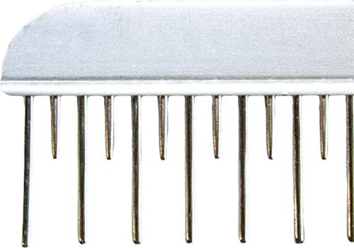 Show full view: Sullivan Supply Wood Handle Blunt Tooth Fluffer Farm Animal Comb slide 2 of 2