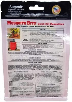 Show full view: Summit Mosquito Bits Larvae Control Granules, 8-oz pack slide 4 of 4