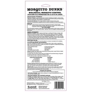 Summit Mosquito Dunks Larvae Control Tablets, 2 count