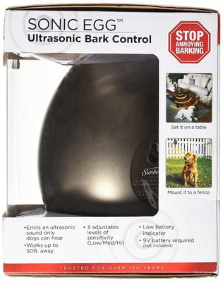 Show full view: Sunbeam Sonic Egg Ultrasonic Bark Control Device slide 5 of 11
