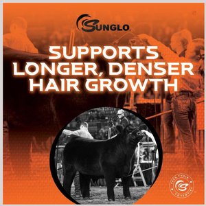 Sunglo Epic I.C.E. Hair & Wool Show Cattle, Sheep & Goat Supplement, 25-lb bucket