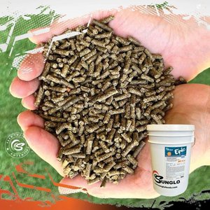 Sunglo Epic I.C.E. Hair & Wool Show Cattle, Sheep & Goat Supplement, 25-lb bucket