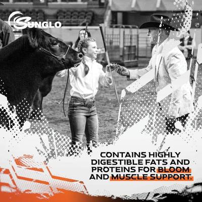 Show full view: Sunglo Game On Show Animal Swine, Cattle, Lambs & Goat Supplement, 20-lb pail slide 5 of 8