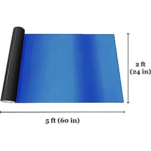 SunGrow 2 Sides Blue or Black Aquarium Background Turtle & Betta Fish Tank Backdrop Decoration