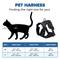 Show in main carousel: Vila Adjustable Escape Proof Outdoor Walking Cat, Rabbit & Ferret Harness, Black, Small slide 4 of 4