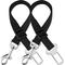 Show in main carousel: SunGrow Adjustable Safety Tether Dog & Cat Seat Belt Travel Accessories, 2 count, Black slide 1 of 9