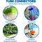 Show in main carousel: SunGrow Airline Tubing Connectors for Betta & Turtle Tank, Fish Aquarium Bubbler Air Pump Accessories, 40 count slide 6 of 8