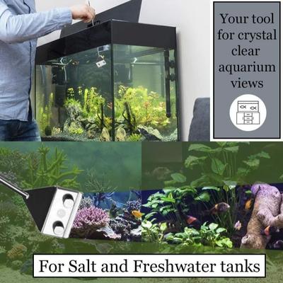 Show full view: SunGrow Algae Scrapper Aquarium Glass Cleaner Tool slide 5 of 6