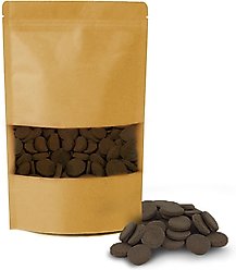 SunGrow Algae Wafers Bottom Feeder, Snail & Pleco Sinking Fish Food, 2.8-oz