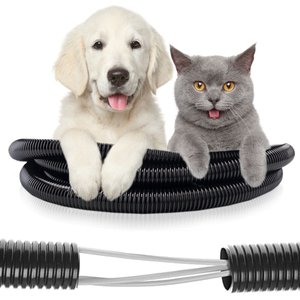 SunGrow Anti Chew Split Wire Cat & Dog Cord Protector, 20-ft