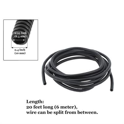 Show full view: SunGrow Anti Chew Split Wire Cat & Dog Cord Protector, 20-ft slide 6 of 7