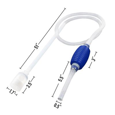 Show full view: SunGrow Aquarium Siphon Vacuum Cleaner, Gravel Cleaning Tool for Fish & Turtle Tank slide 6 of 7