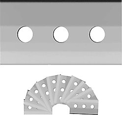 SunGrow Betta Aquarium Algae Scraper Replacement Blades, Reef Tank Glass Cleaning Tool, 10 Count
