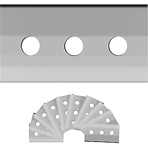 SunGrow Betta Aquarium Algae Scraper Replacement Blades, Reef Tank Glass Cleaning Tool, 10 Count
