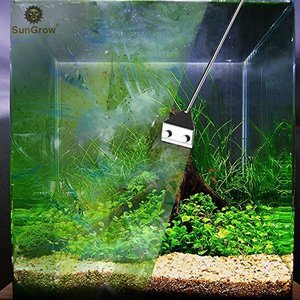 SunGrow Betta Aquarium Algae Scraper Replacement Blades, Reef Tank Glass Cleaning Tool, 10 Count