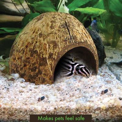 Show full view: SunGrow Betta Fish Hideout Cave, Decoration for Aquarium & Gecko Tank slide 2 of 8