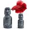 Show in main carousel: SunGrow Betta Fish Moai Easter Island Head Aquarium Ornament, 2-pack, 7-in & 5-in slide 1 of 6