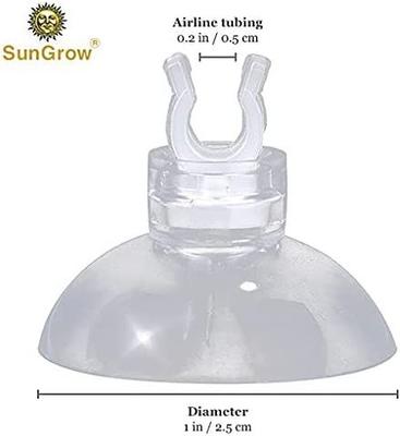 Show full view: SunGrow Betta Fish & Turtle Tank Aquarium Airline Tubing Suction Cup Holder, 20 count slide 6 of 6