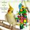 Show in main carousel: SunGrow Bird Chew Toy, Medium & Large Parrot Foraging Blocks for Cage slide 4 of 8