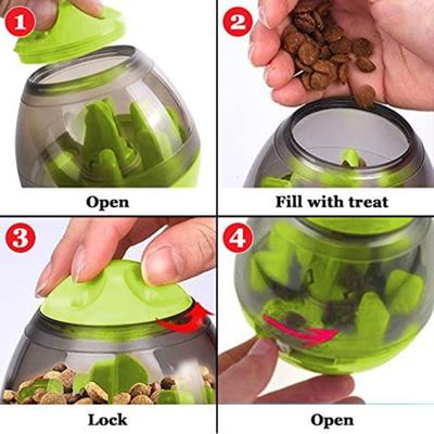 Show full view: SunGrow Boredom & Separation Anxiety Relief Stimulation Treat Dispensing Cat & Dog Toy slide 6 of 9